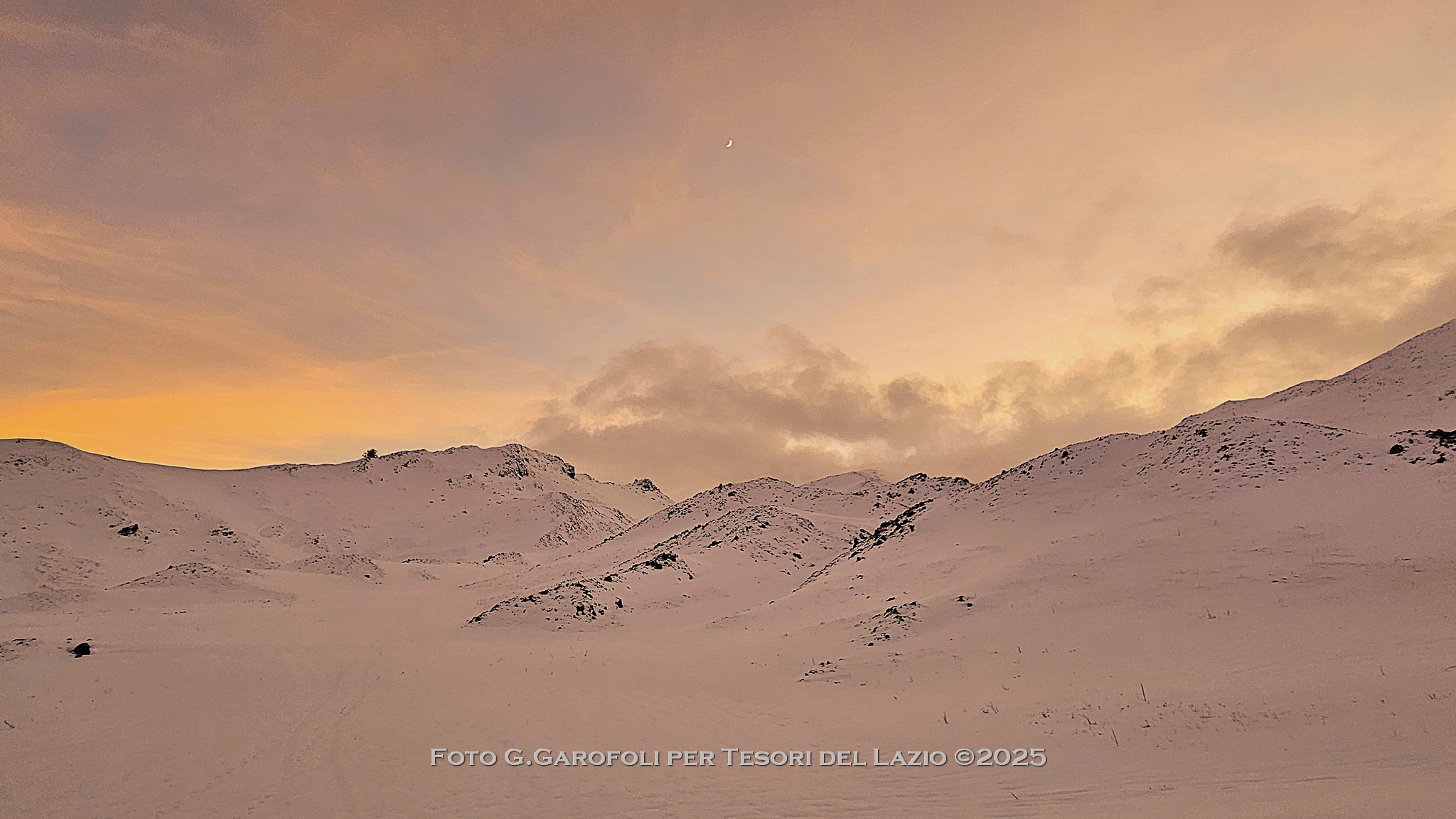 Ciaspolata e bivacco notturno allo Stazzo - Scanno (AQ) - Foto G. Garofoli (01-2025)