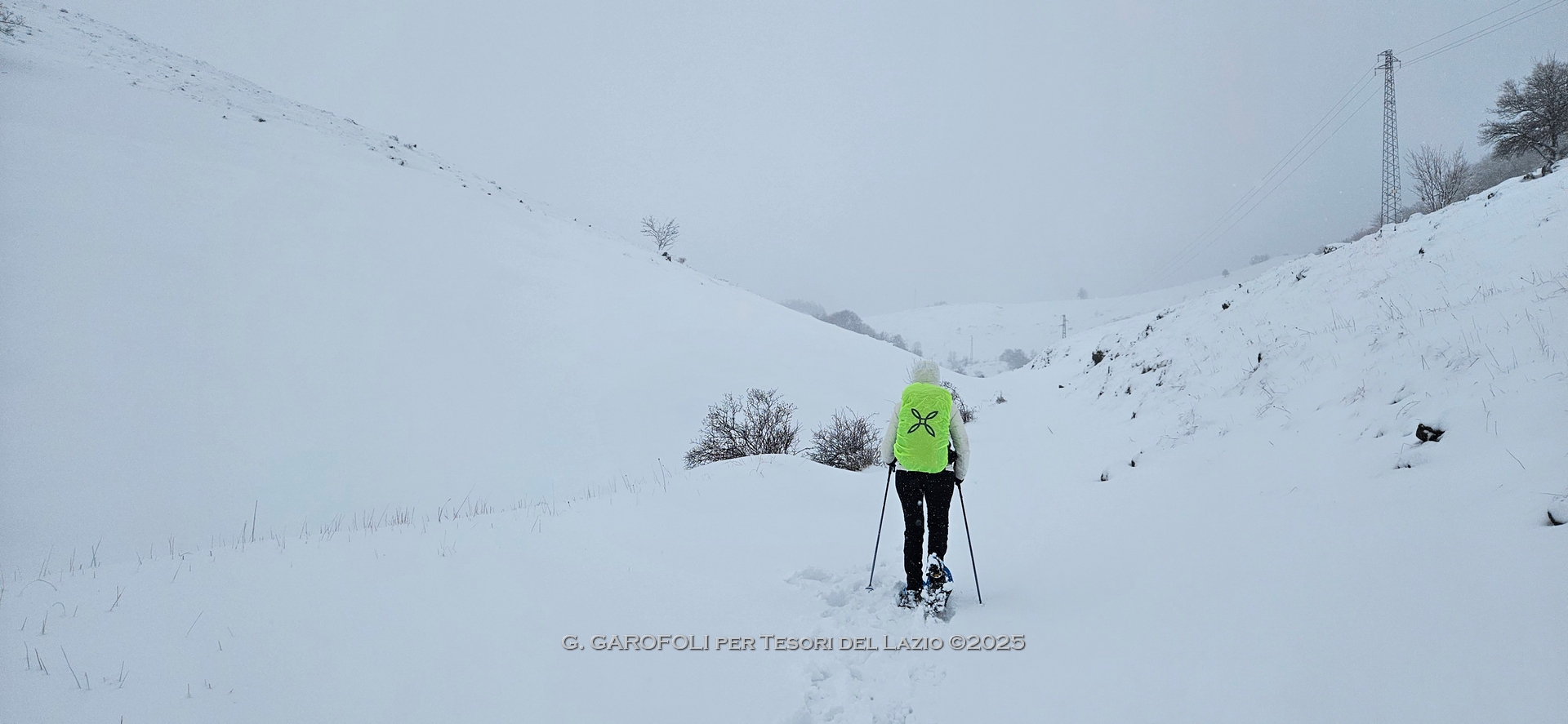 Ciaspolata sul limite del Parco D'Abruzzo nei pressi di Scanno (AQ)