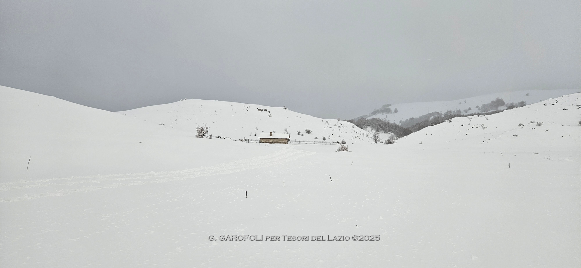 Ciaspolata sul limite del Parco D'Abruzzo nei pressi di Scanno (AQ)