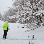 Ciaspolata sul limite del Parco D'Abruzzo nei pressi di Scanno (AQ)